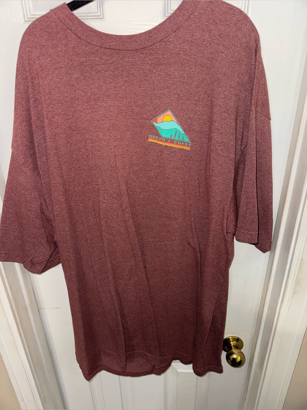Men's Crewneck T-Shirt — Maroon